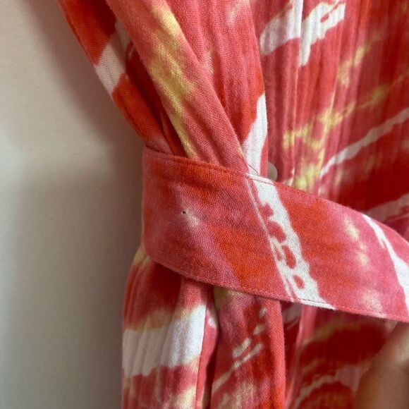SOFT SURROUNDINGS
Big Sur Tie Dye Gauze cotton Dress - Picture 9 of 15